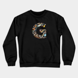 Monogram Letter G Crewneck Sweatshirt